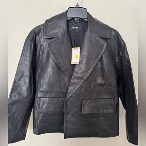 Rachel Comey OFFHEY Leather BLAZER Jacket